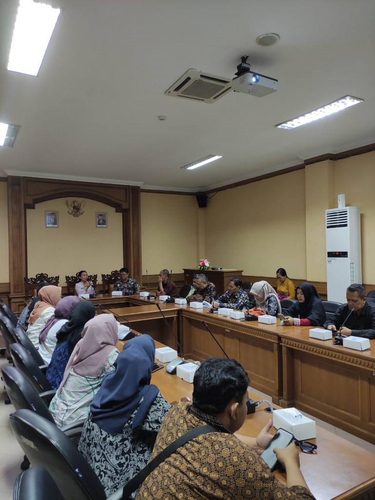 Kunjungan dari Dinas Perumahan, Kawasan Permukiman dan Pertanahan Kab. Bandung Prov. Jawa Barat
